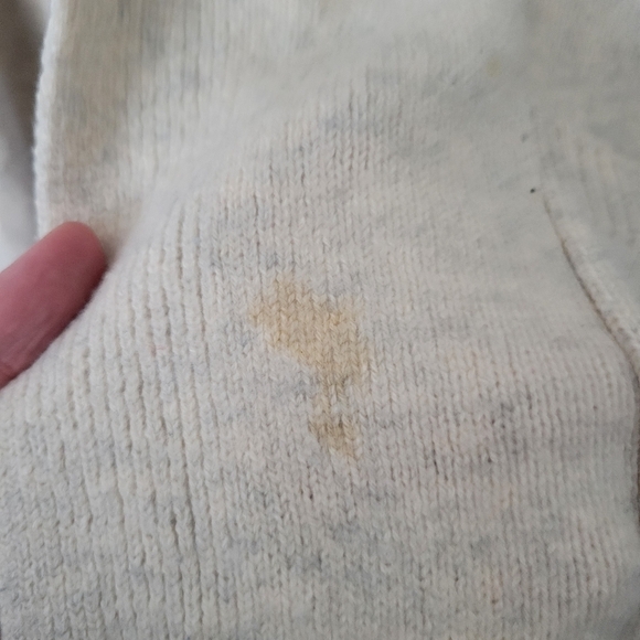 Vince Women's Small Beige Duster Cardigan Sweater Cashmere Wool Blend Pockets - Picture 5 of 12